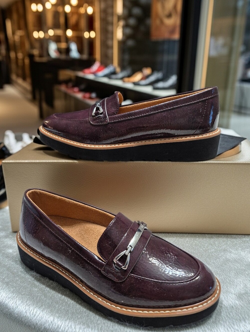 Naturalizer Elin Patent Loafers Women's Sz 6.5 M 🆕️